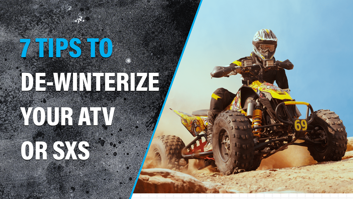 7 Easy De-Winterizing Steps For Your Motorcycle, ATV, or Side-by-Side/UTV